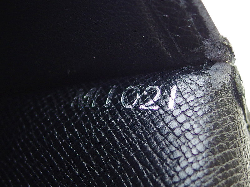 LOUIS VUITTON Bill Compartment M30402 black Porto 14 Cartes Crdit