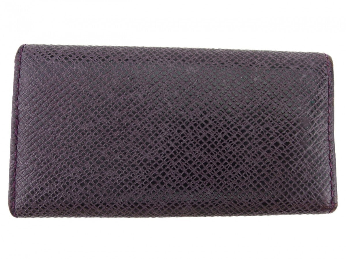 LOUIS VUITTON Key case Key holder M30526 Purple brown Multicles4