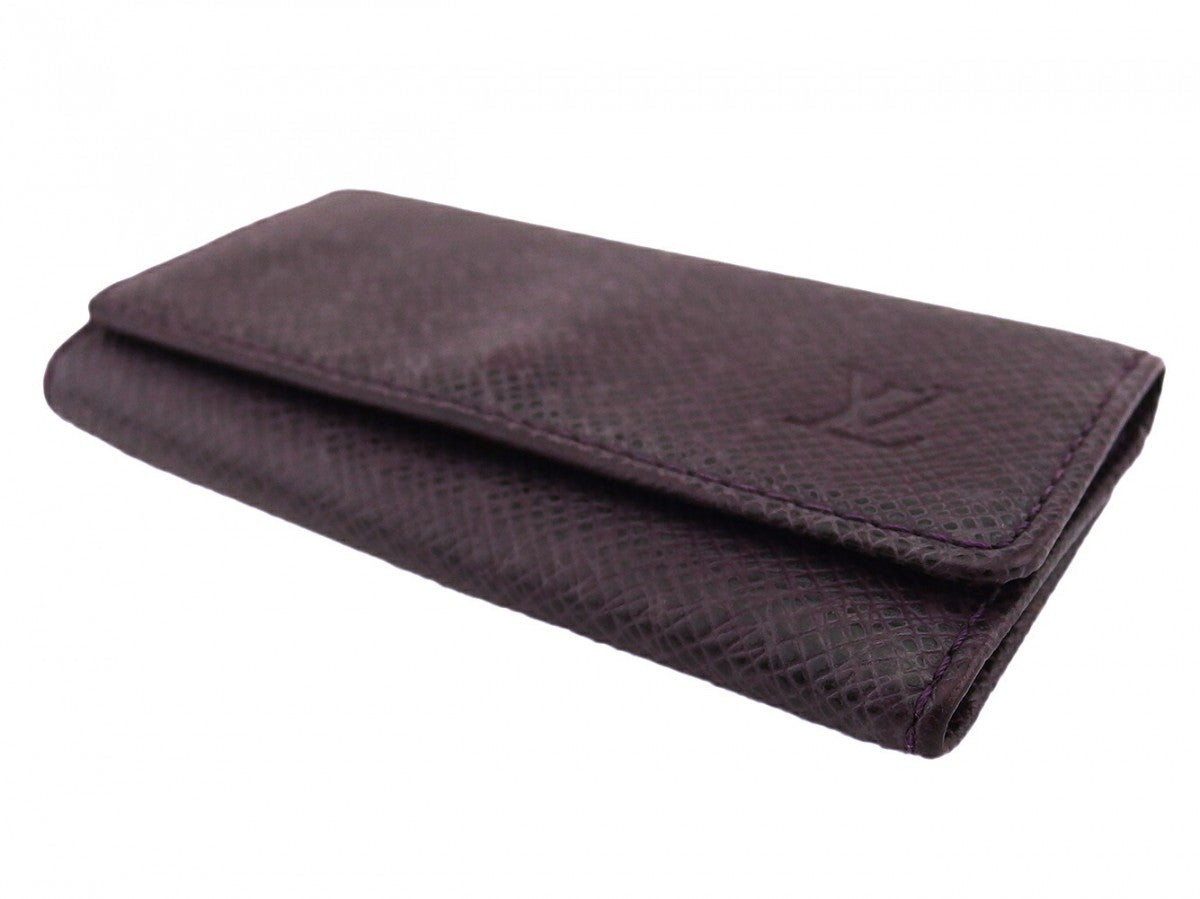 LOUIS VUITTON Key case Key holder M30526 Purple brown Multicles4