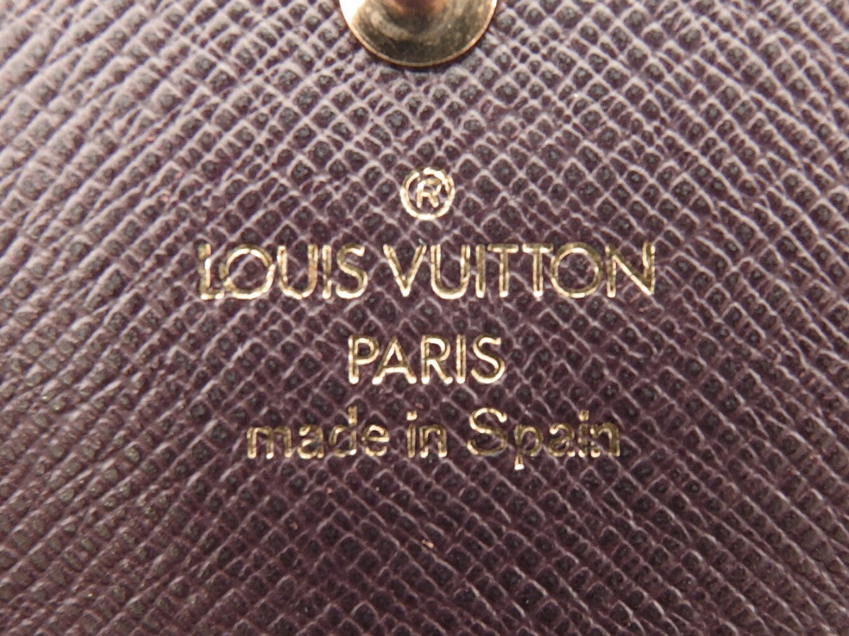 LOUIS VUITTON Key case Key holder M30526 Purple brown Multicles4