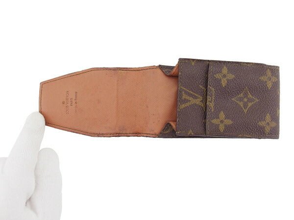 LOUIS VUITTON Cigarette case Brown Etui cigarette