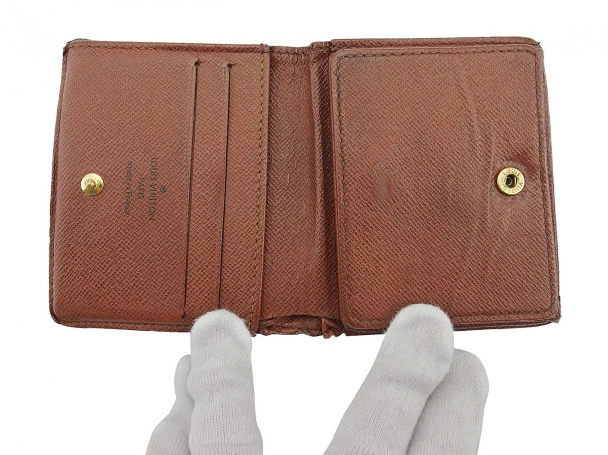 LOUIS VUITTON Bifold Wallet M60045 Brown beige Portefeuille Magellan