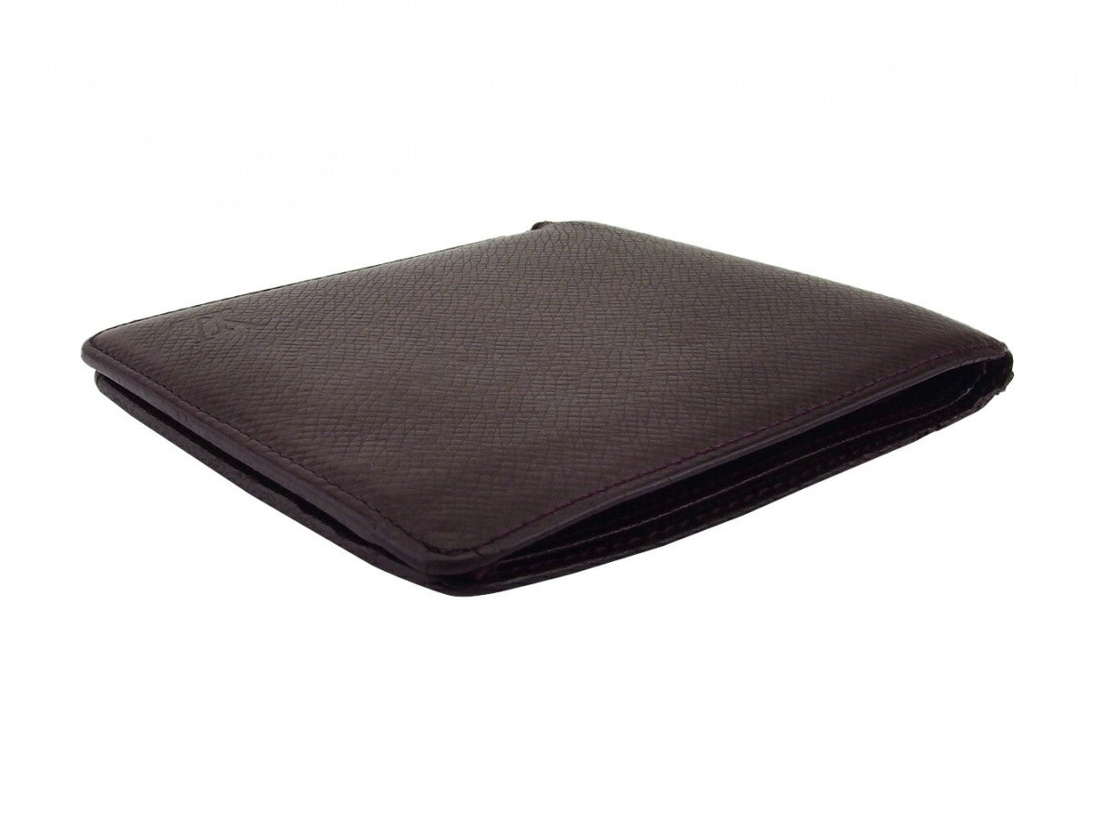 LOUIS VUITTON Bill Compartment Purple brown Porte BilletsCartes Crdit