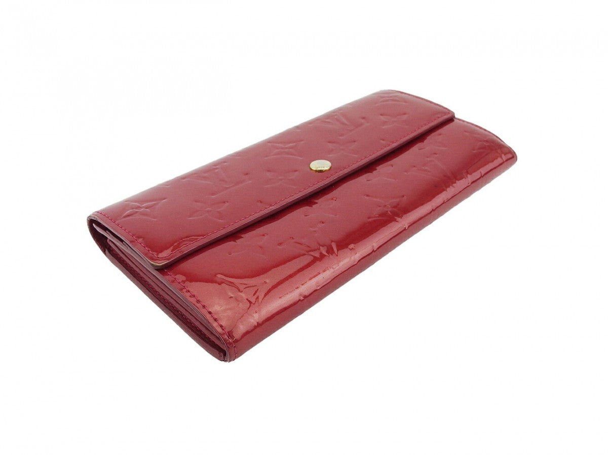 LOUIS VUITTON Long Wallet Purse Pomdamul Portefeuille Sarah