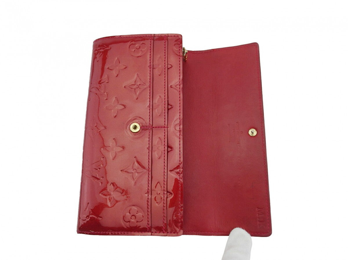 LOUIS VUITTON Long Wallet Purse Pomdamul Portefeuille Sarah