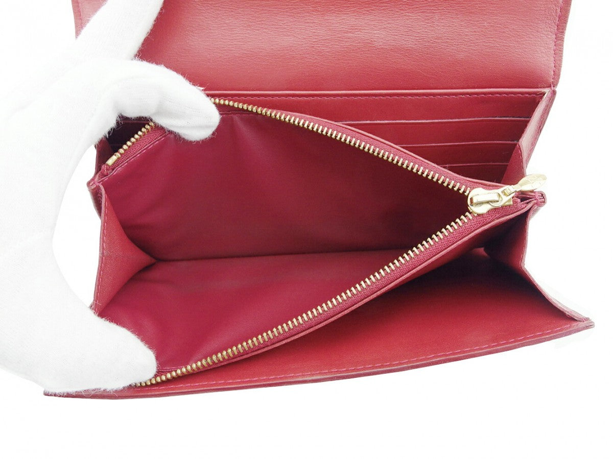LOUIS VUITTON Long Wallet Purse Pomdamul Portefeuille Sarah