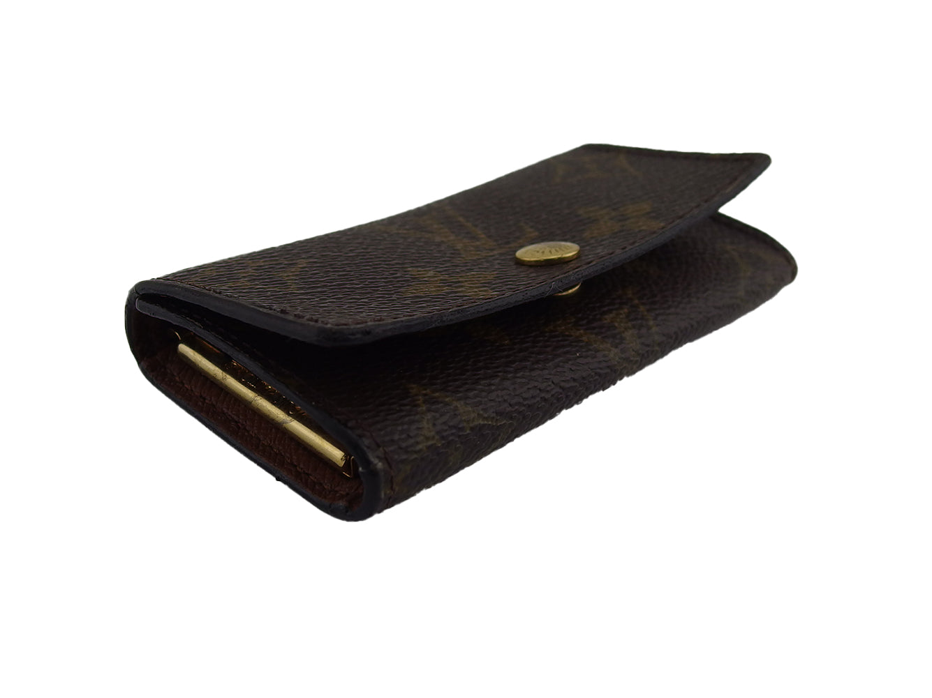 LOUIS VUITTON Key case Key holder M62631 Brown beige Multicles4