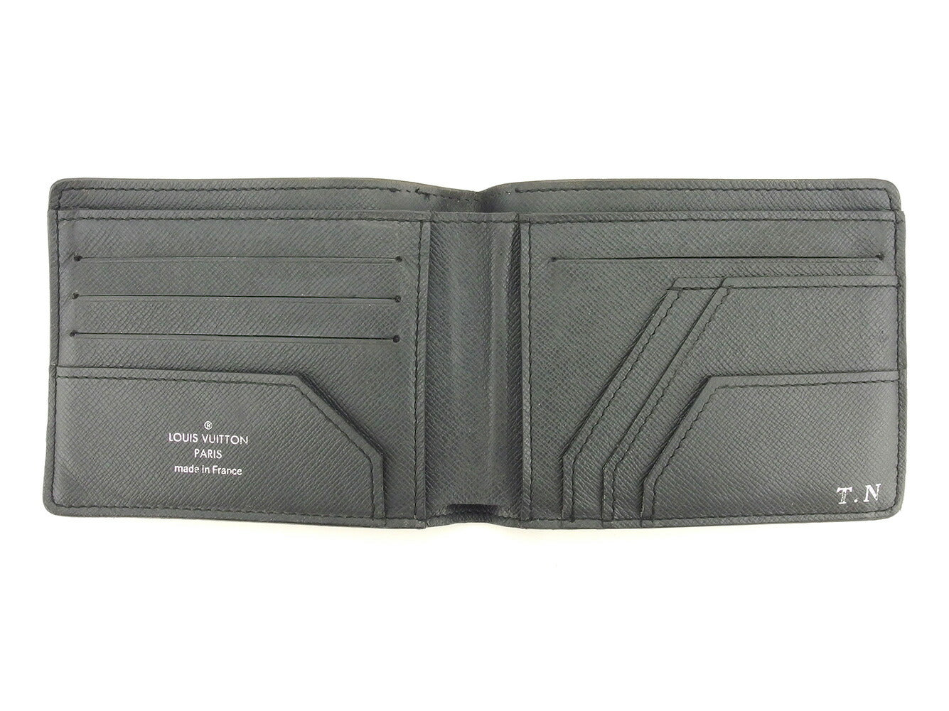 LOUIS VUITTON Bill Compartment M32642 Gray gray Portefeuille Compact