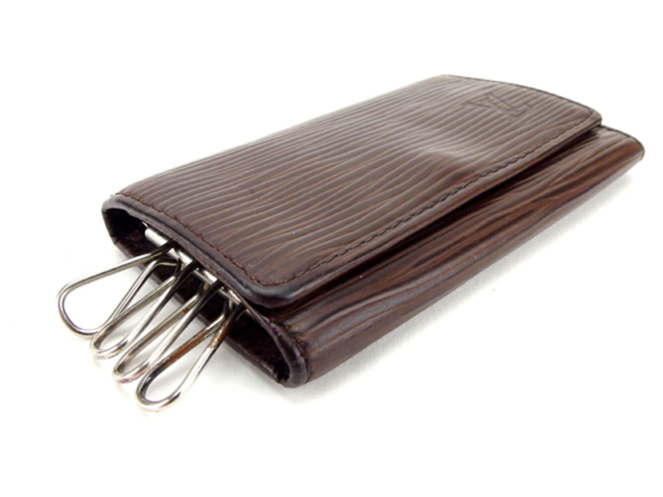LOUIS VUITTON Key case Key holder M6382D Brown Multicles4