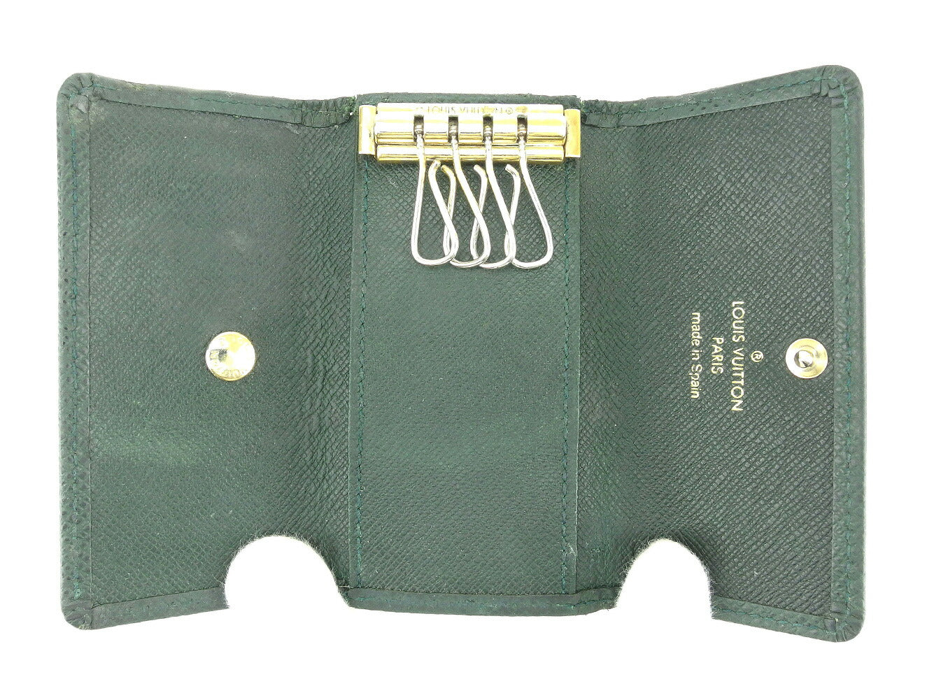 LOUIS VUITTON Key case Key holder M30524 green Multicles4