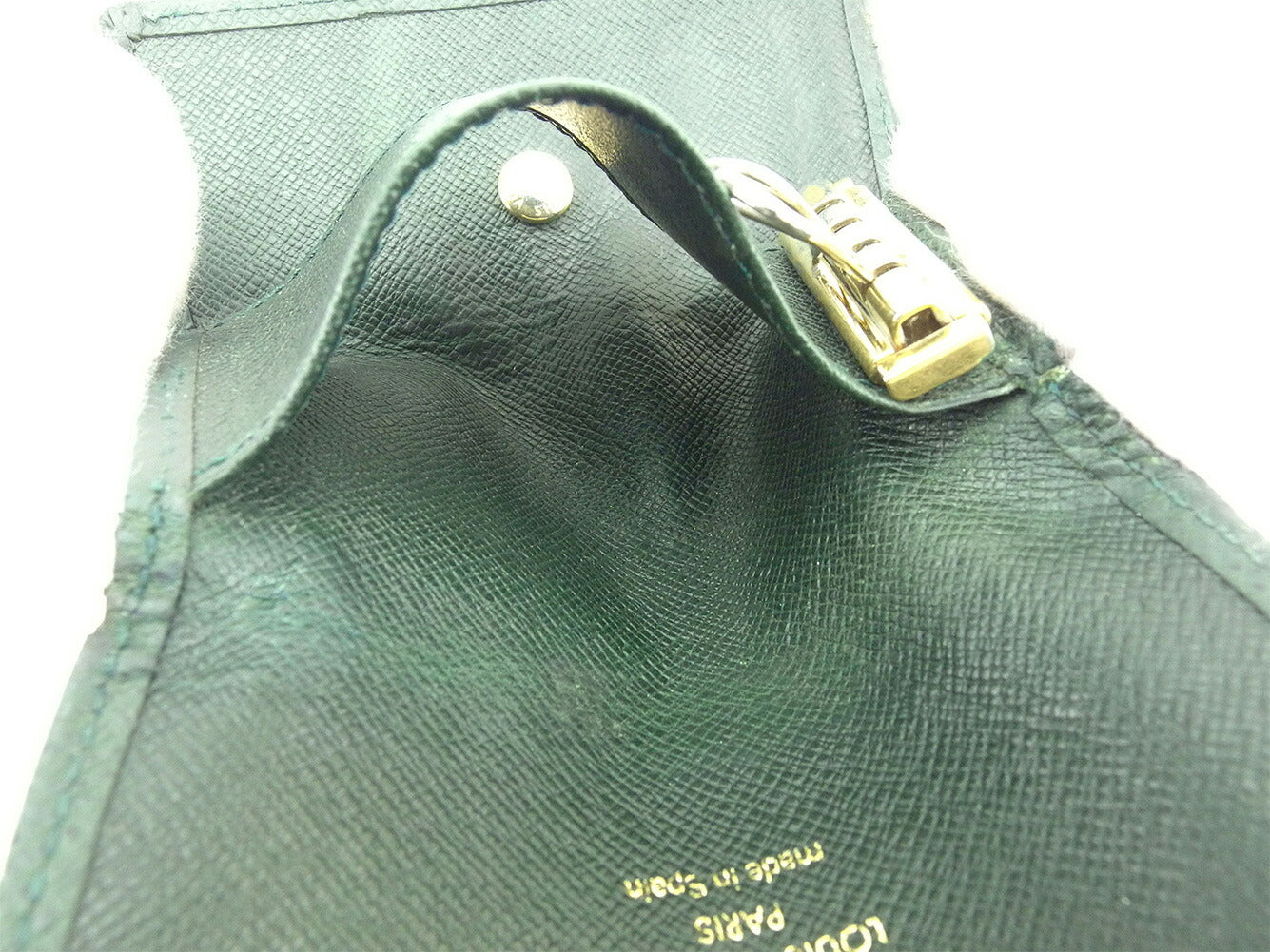LOUIS VUITTON Key case Key holder M30524 green Multicles4