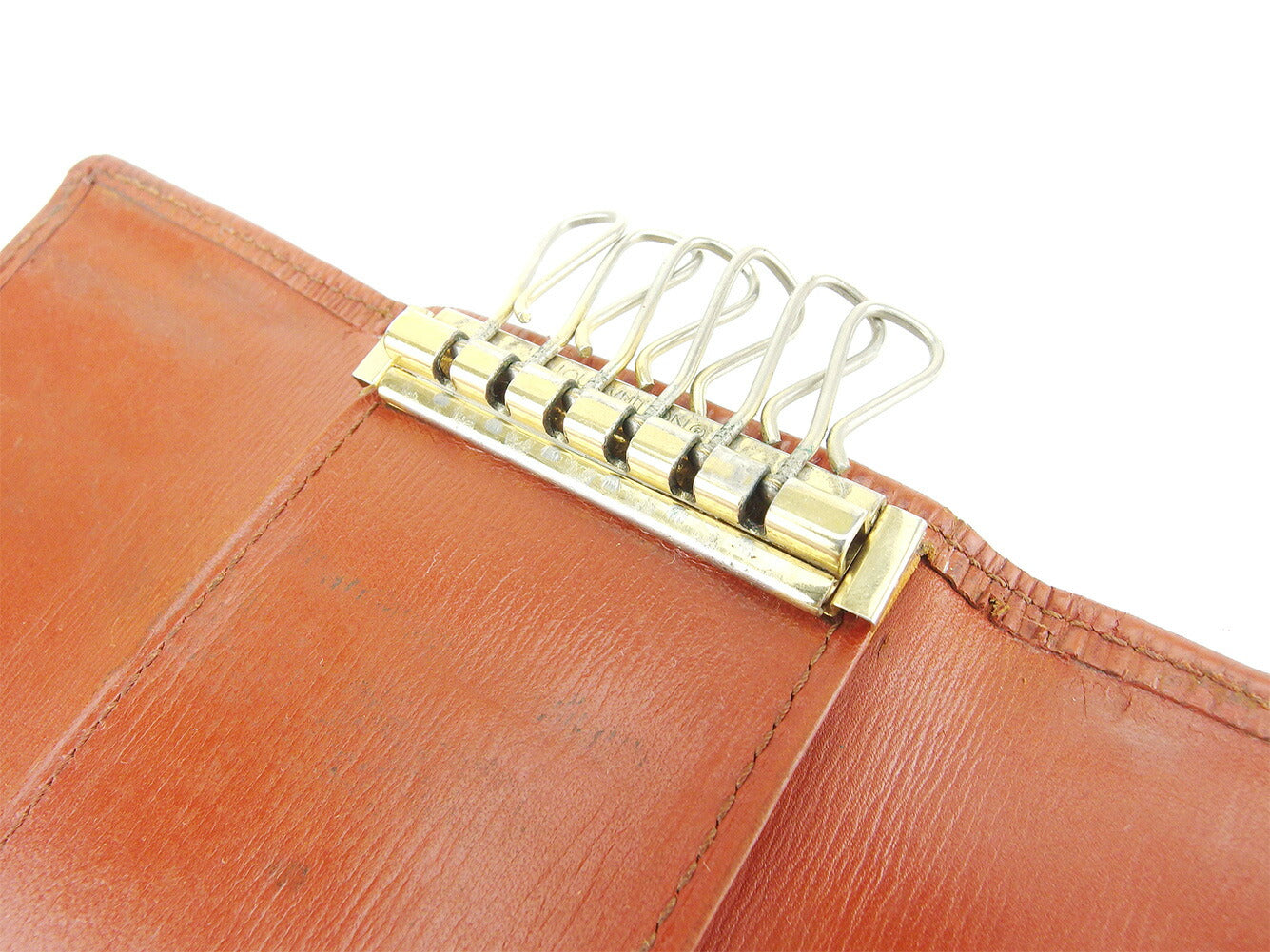 LOUIS VUITTON Key case Key holder M63813 Brown Multicles6