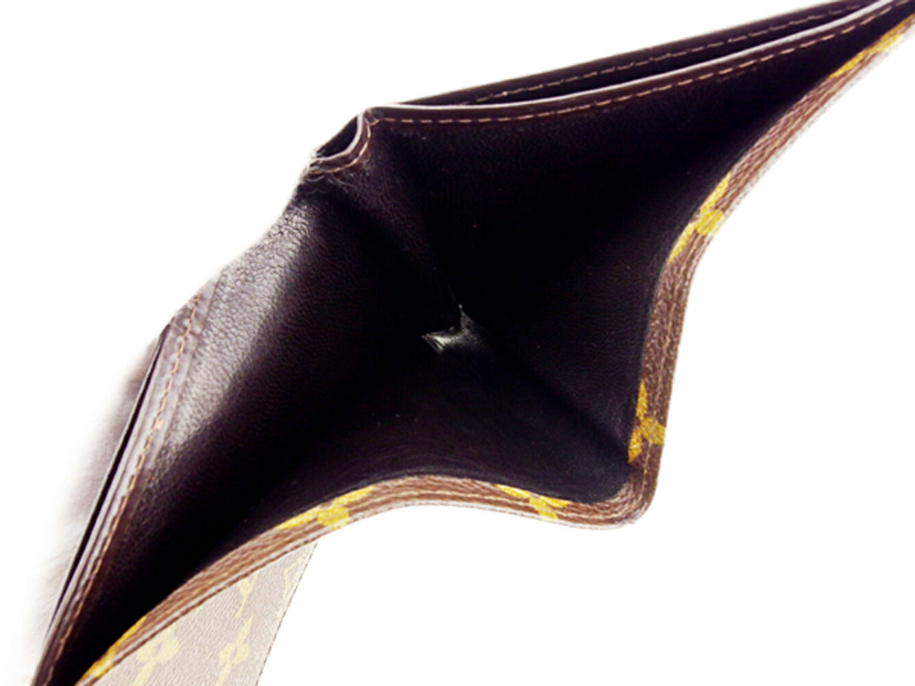 LOUIS VUITTON Bill Compartment M60879 Brown beige Porte BilletsCartes Crdit