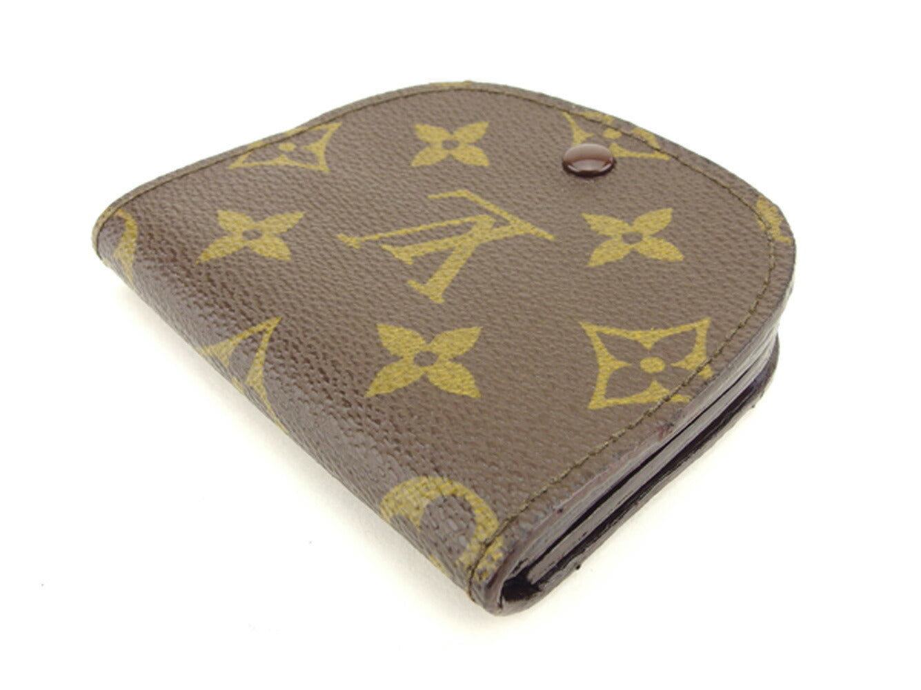LOUIS VUITTON Coin case M61970 Brown Porto Moneguse