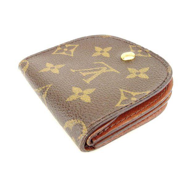 LOUIS VUITTON Coin case M61970 Brown Portomoné Gusé