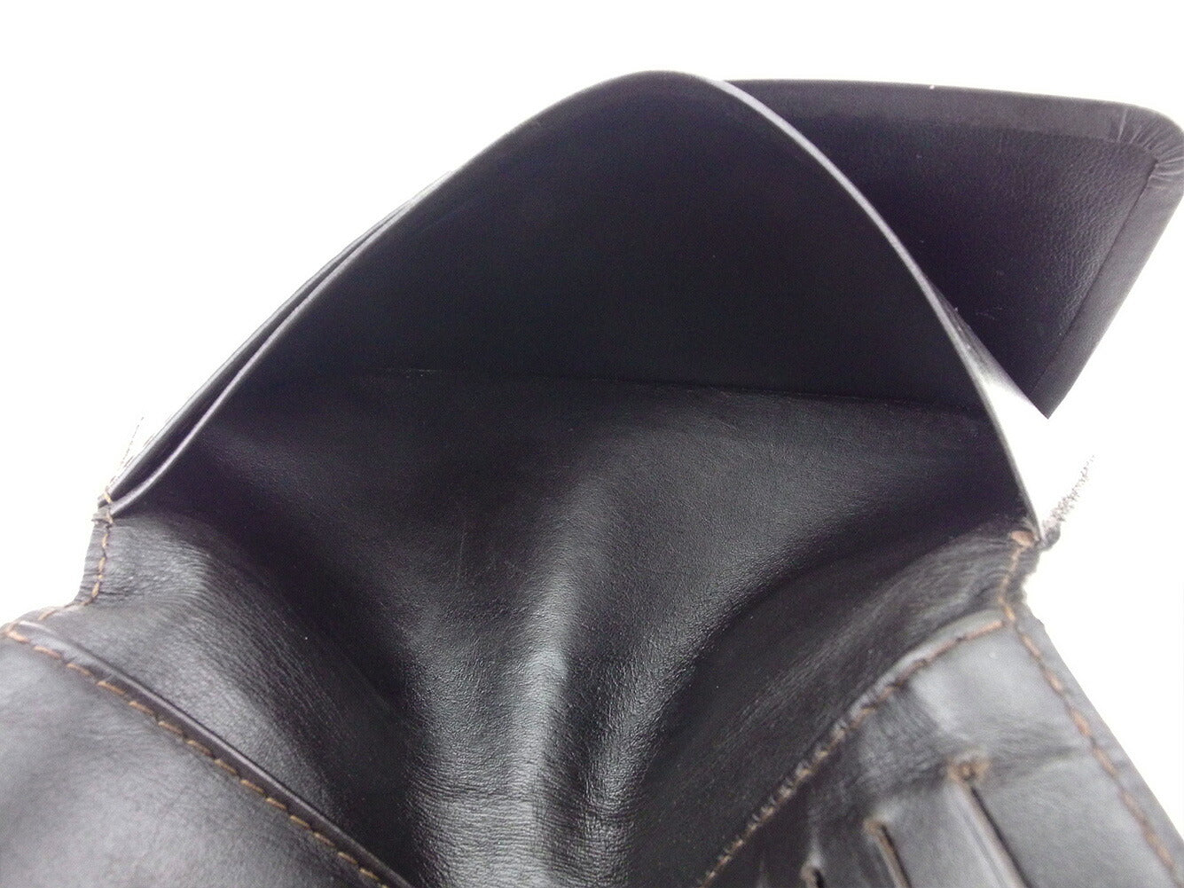 LOUIS VUITTON Bill Compartment M92999 Brown Porte Valeurs Cartes Credit