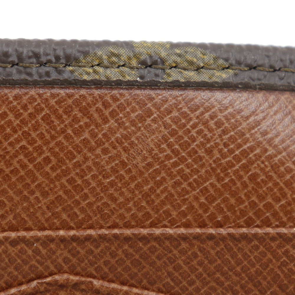 LOUIS VUITTON Bifold Wallet M61660 Monogram canvas Brown Portonebier unisex(Unisex) Used Authentic