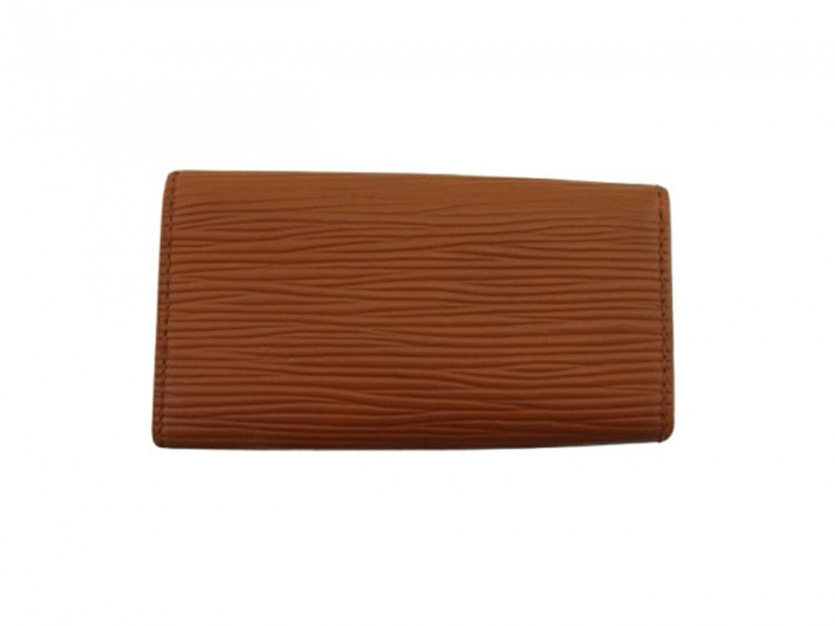 LOUIS VUITTON Key case Key holder Camel
