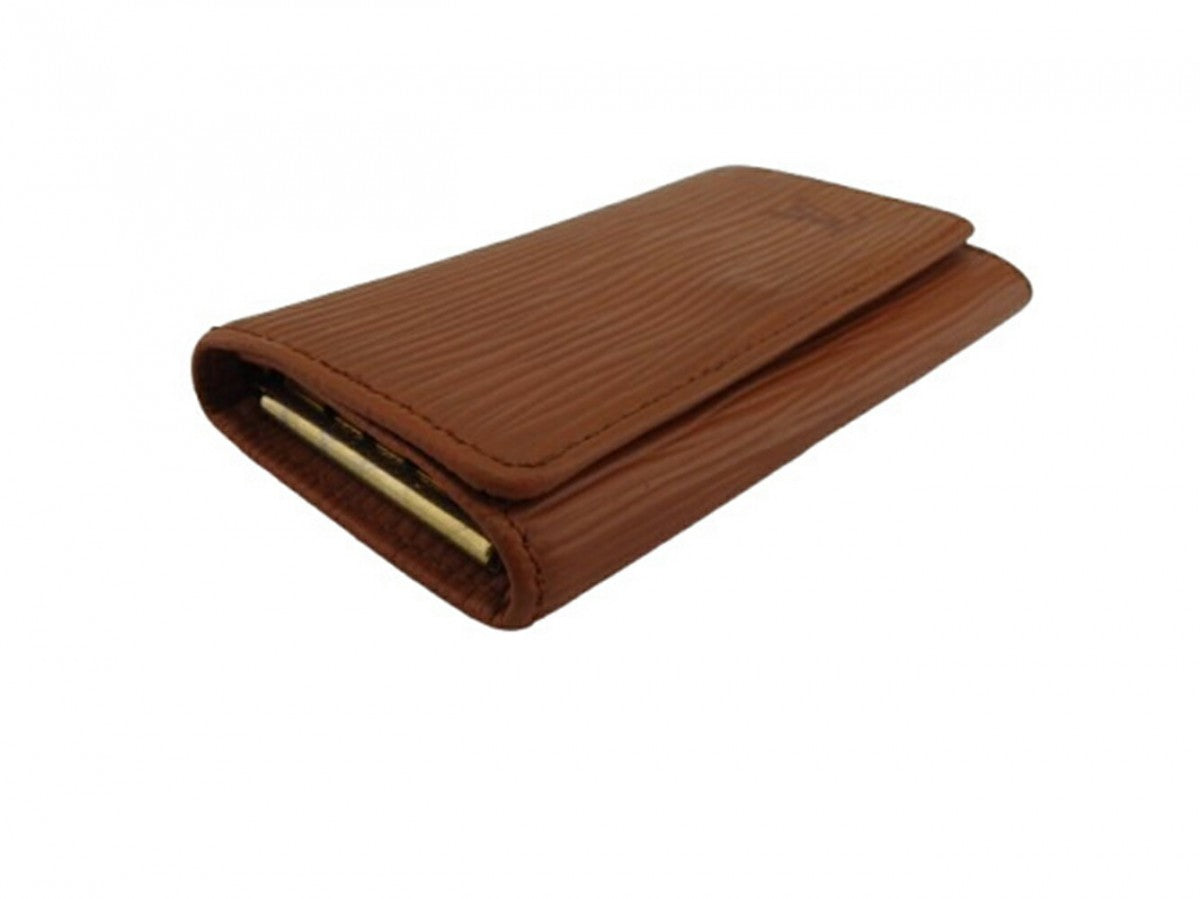 LOUIS VUITTON Key case Key holder Camel
