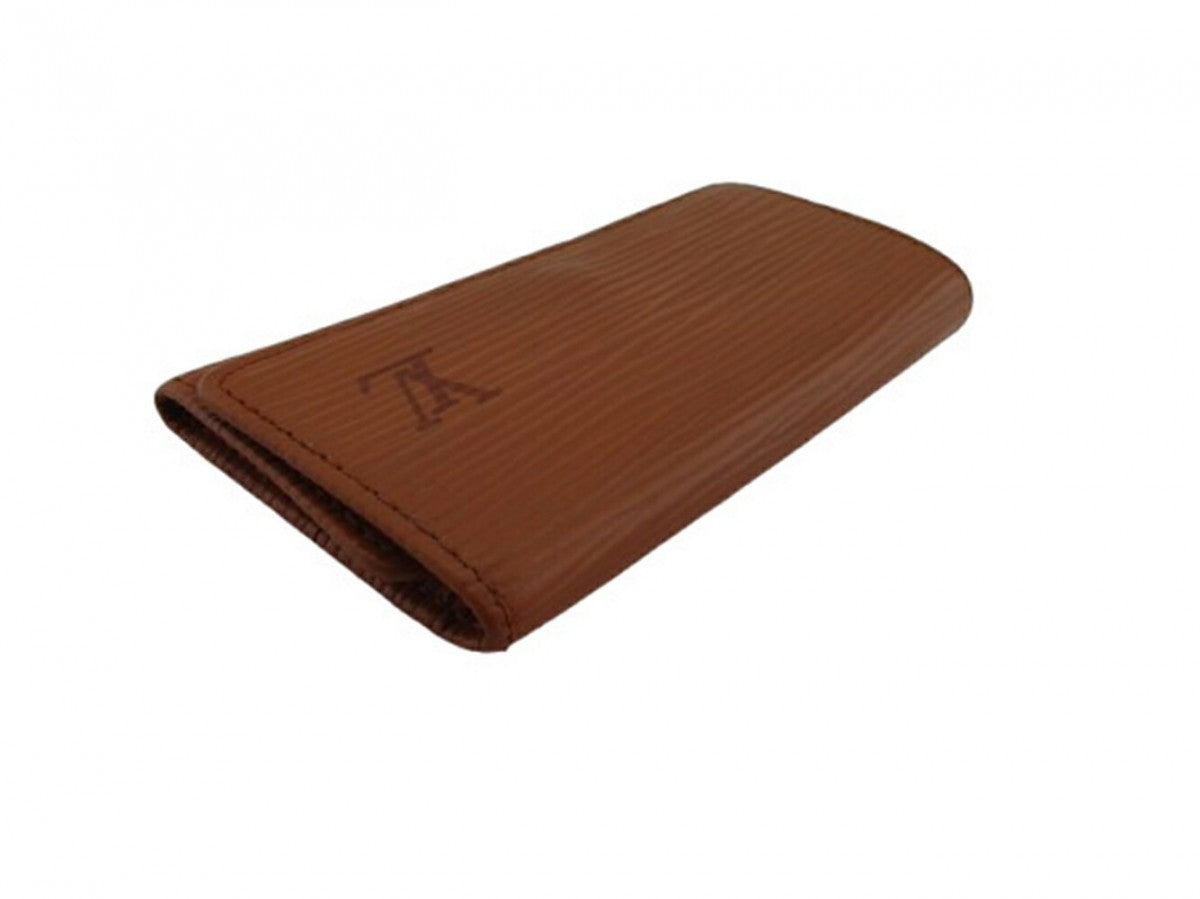 LOUIS VUITTON Key case Key holder Camel