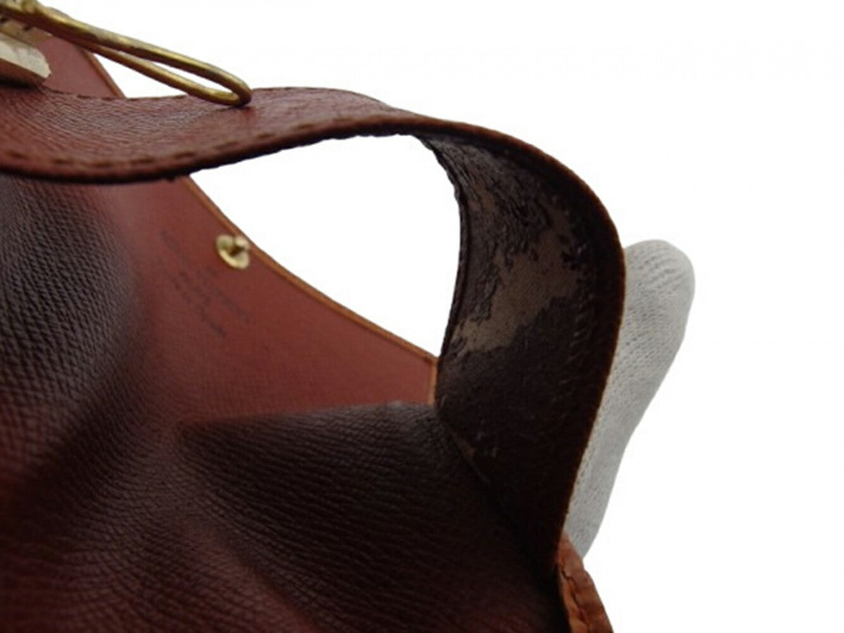 LOUIS VUITTON Key case Key holder Camel