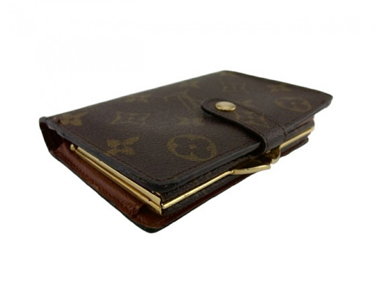 LOUIS VUITTON Bifold Wallet M61674 Brown Portefeuille Vienova