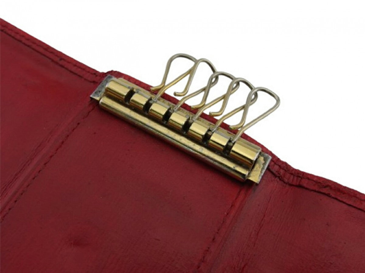 LOUIS VUITTON Key case Key holder M63817 Red Multicles6