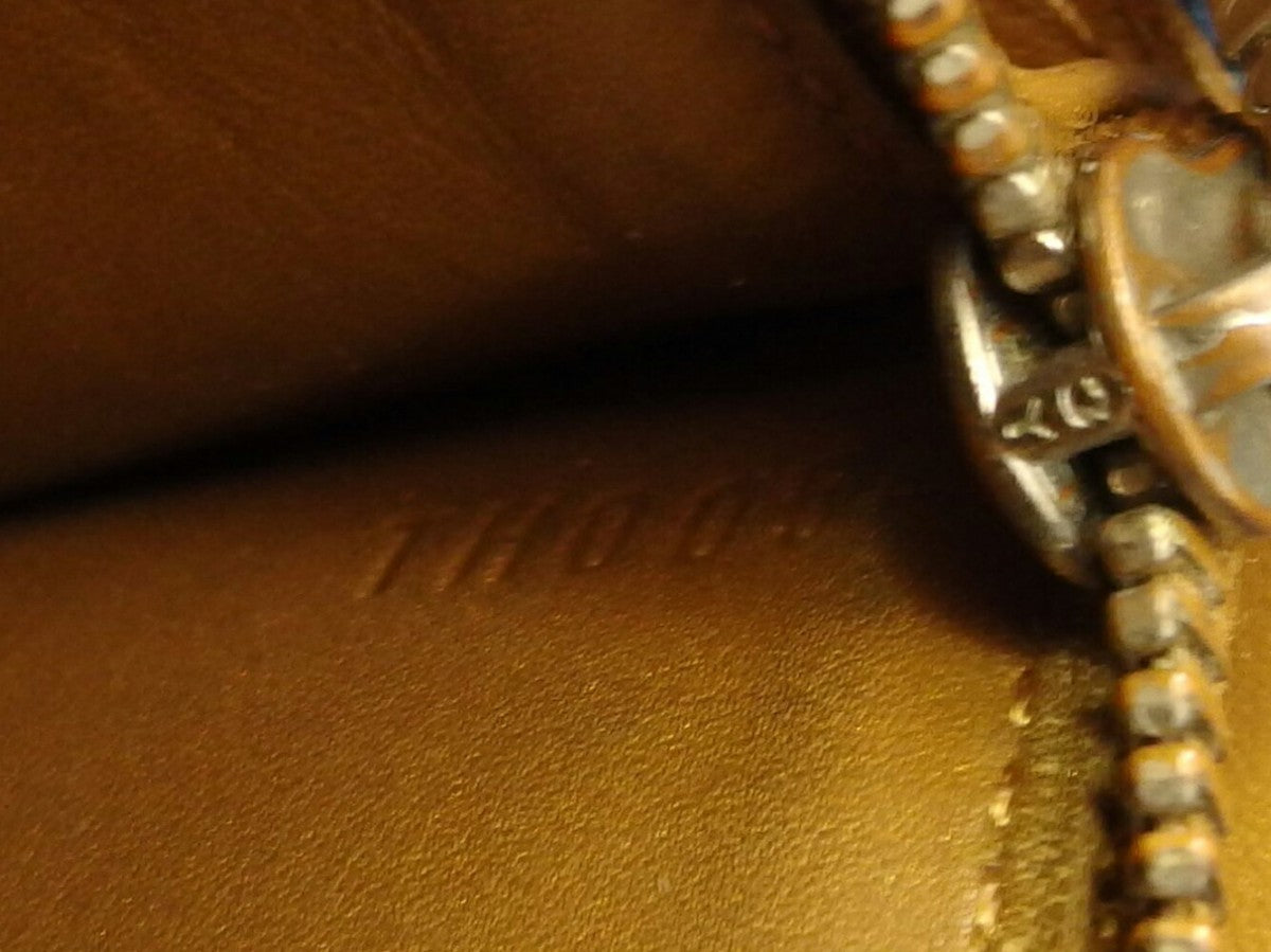 LOUIS VUITTON Long Wallet Purse Ambre (Beige) Pochette Porto Monécredi