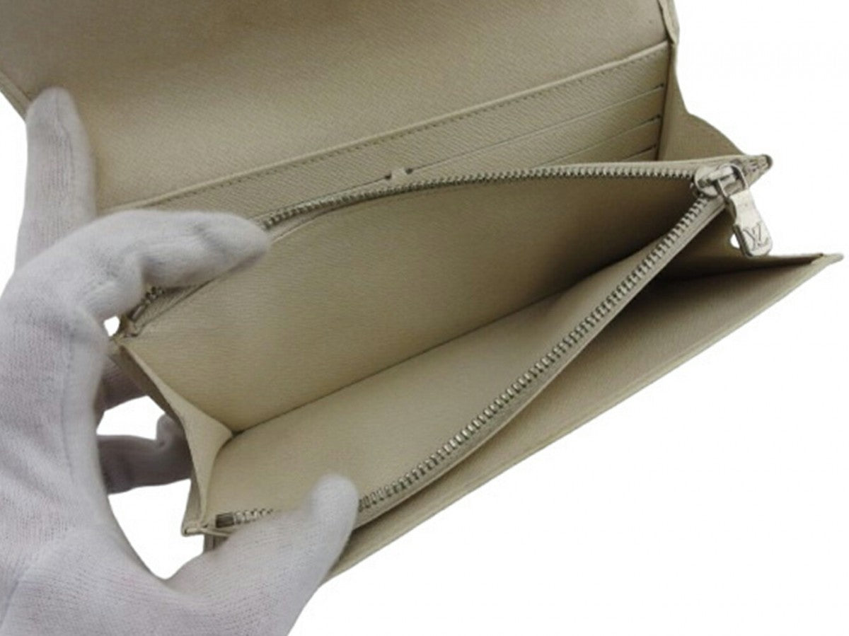 LOUIS VUITTON Long Wallet Purse M6516J Yvoire Portefeuille Sara