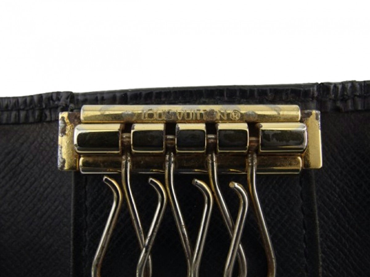 LOUIS VUITTON Key case Key holder M63827 black Multicles4