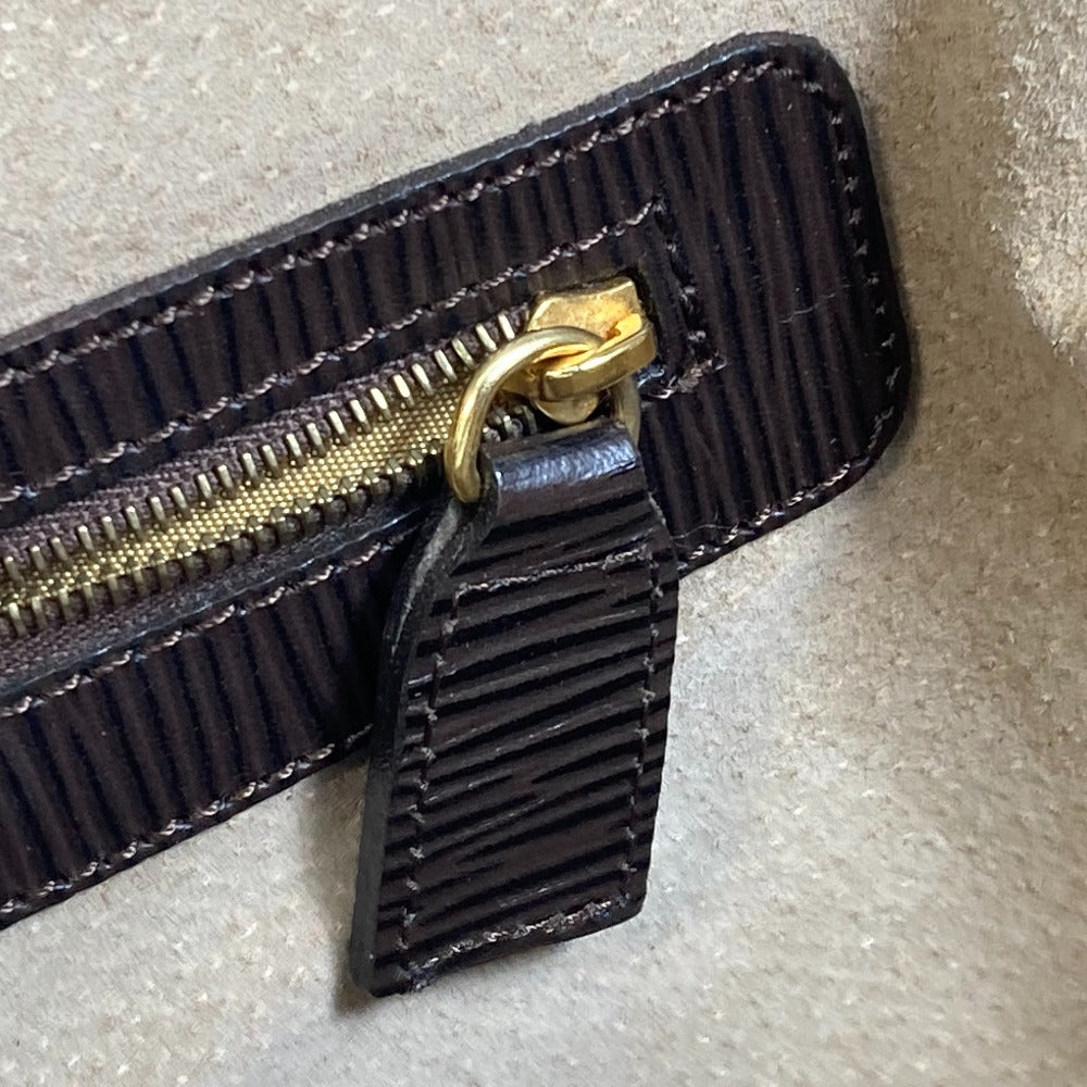 FENDI Tote Bag Nylon / leather Brown Zucca FF pattern