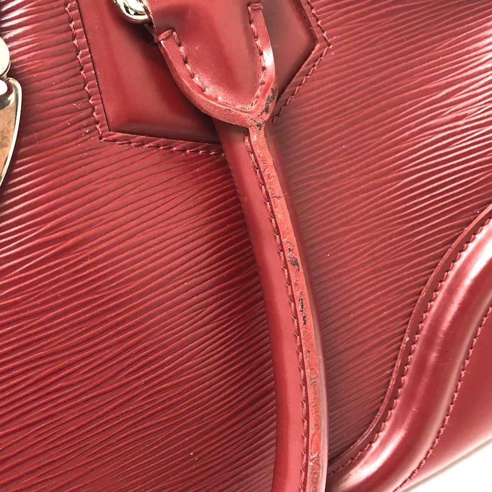 LOUIS VUITTON Handbag M5931M Epi Leather Red Epi Bowling Montaigne GM Women Used Authentic