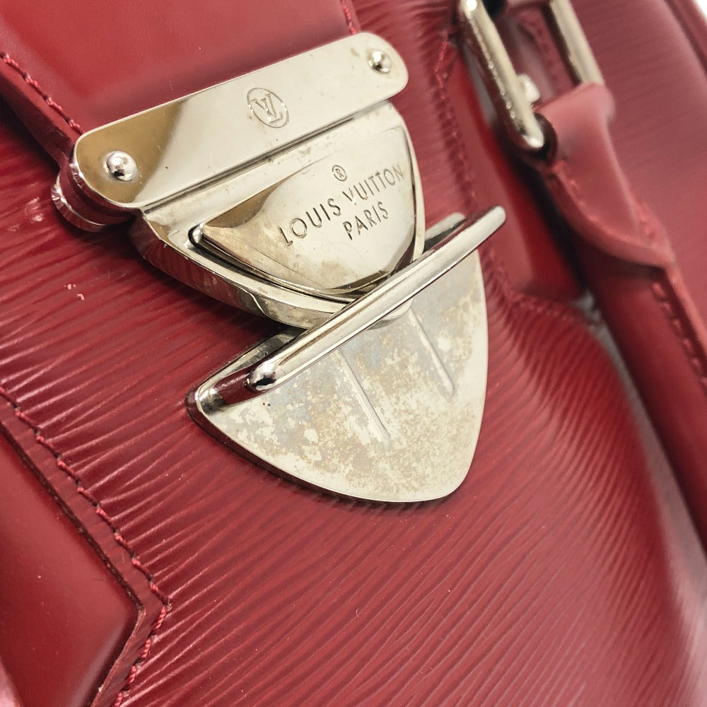 LOUIS VUITTON Handbag M5931M Epi Leather Red Epi Bowling Montaigne GM Women Used Authentic