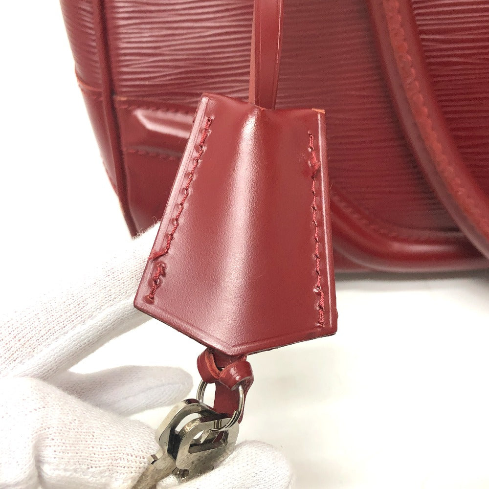 LOUIS VUITTON Handbag M5931M Epi Leather Red Epi Bowling Montaigne GM Women Used Authentic