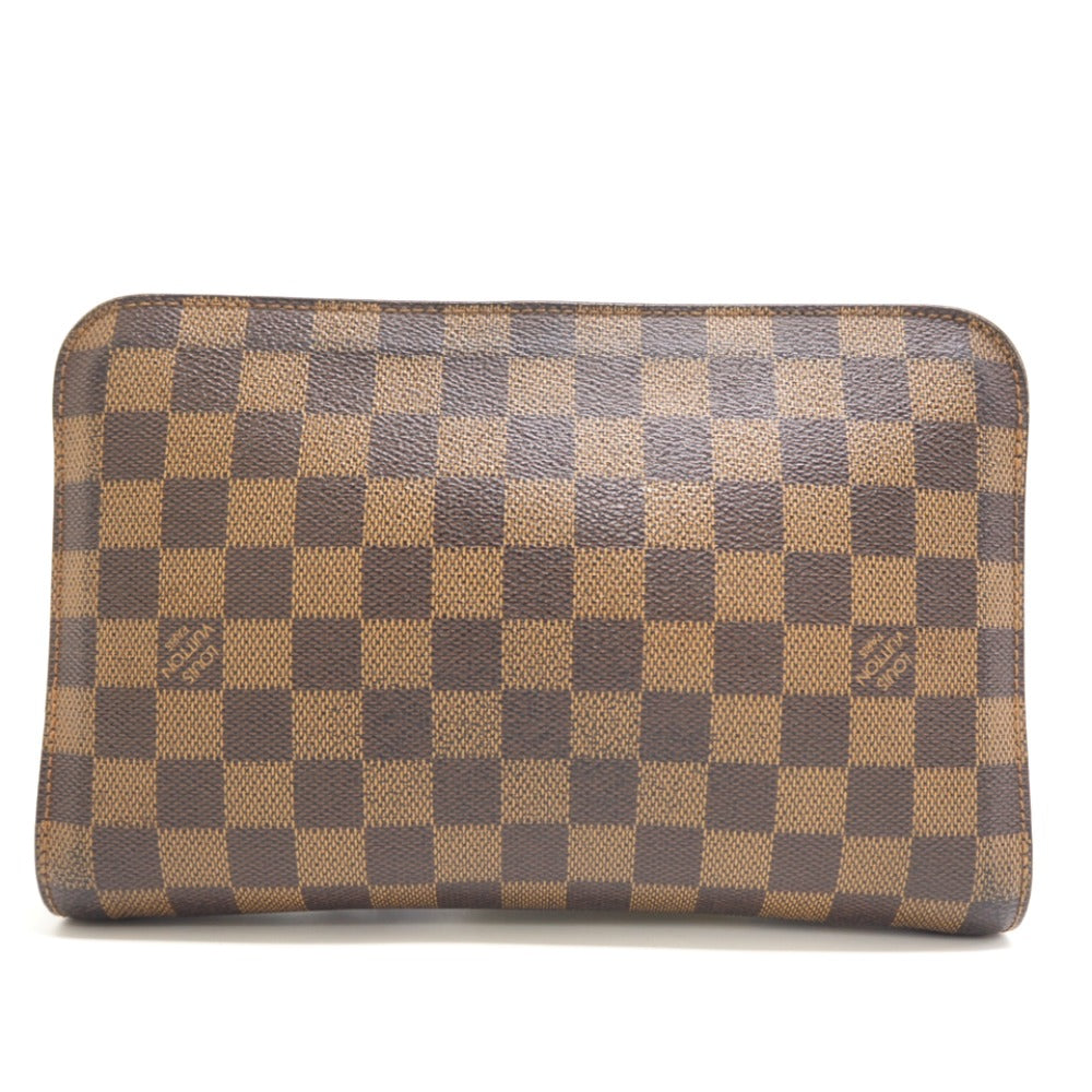 LOUIS VUITTON business bag N51993 leather Brown Damier Saint Louis