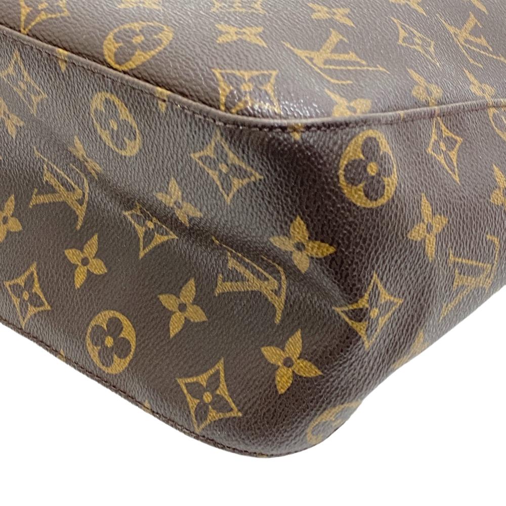 LOUIS VUITTON Shoulder Bag M51145 leather Brown Monogram LoopingGM