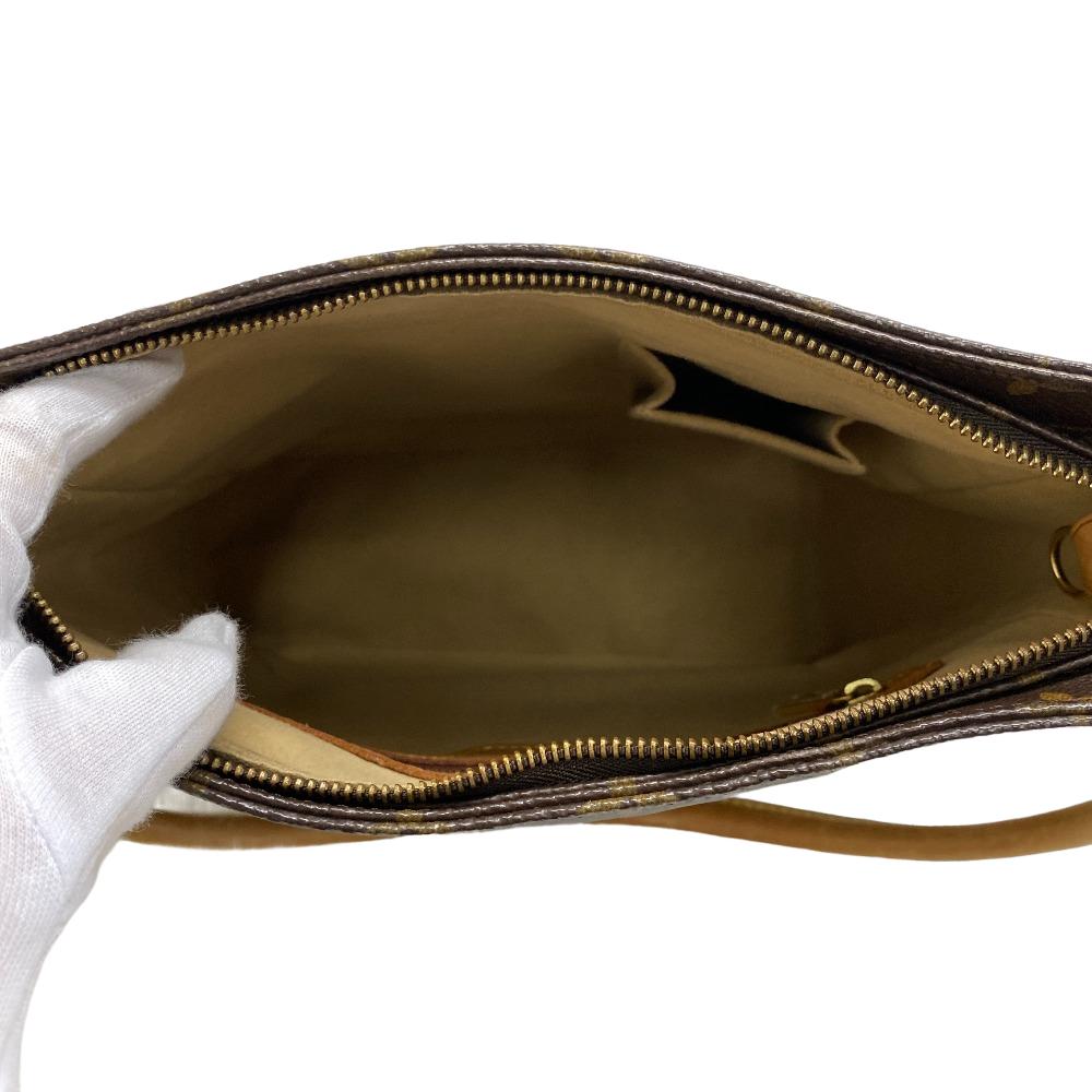 LOUIS VUITTON Shoulder Bag M51145 leather Brown Monogram LoopingGM