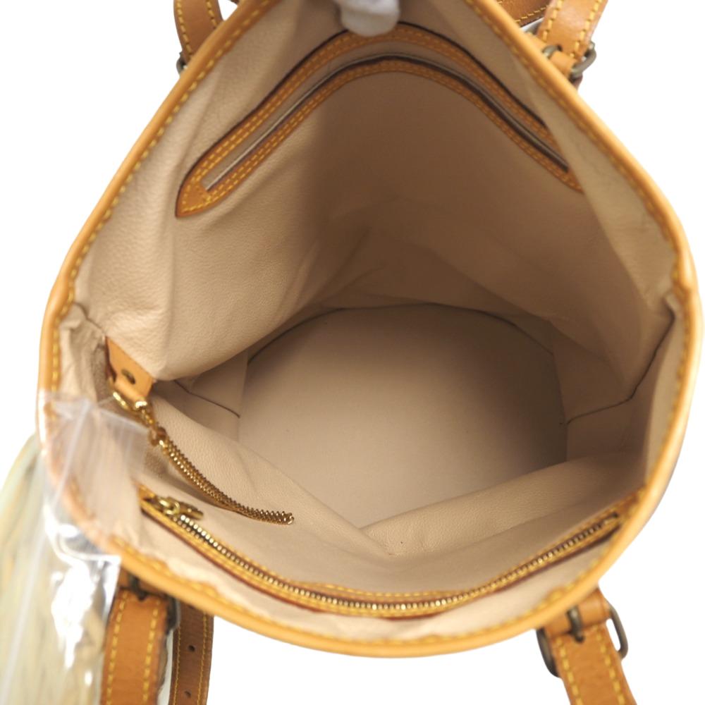 LOUIS VUITTON Shoulder Bag M42236 leather Brown Monogram BucketGM Women Used Authentic