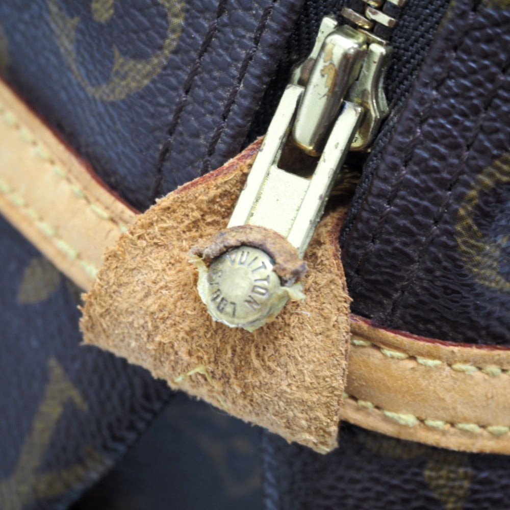 LOUIS VUITTON Handbag M95566 leather Brown Monogram Montorgueil GM Women Used Authentic