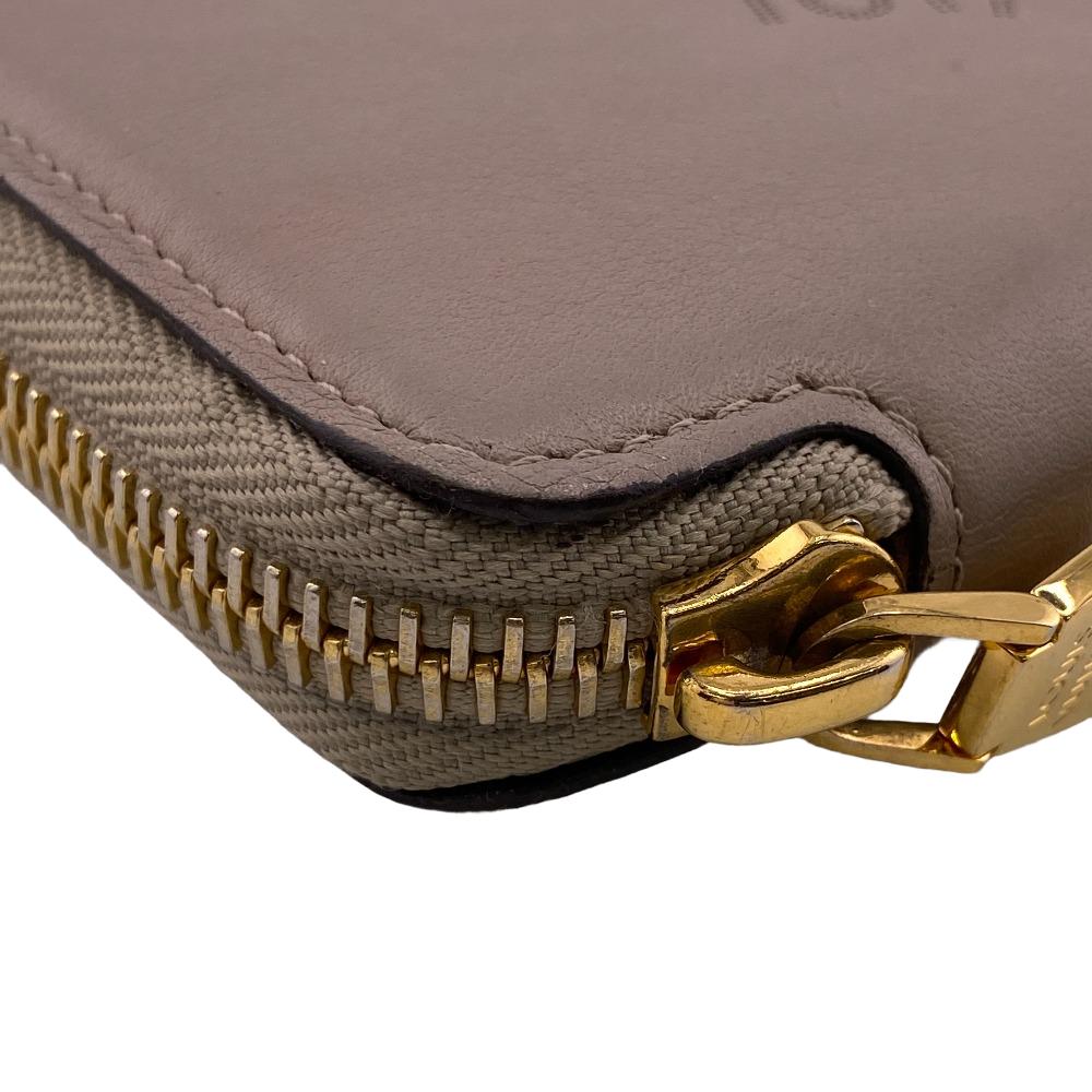 LOUIS VUITTON Long Wallet Purse M58209 leather Brown Portefeuille Jena