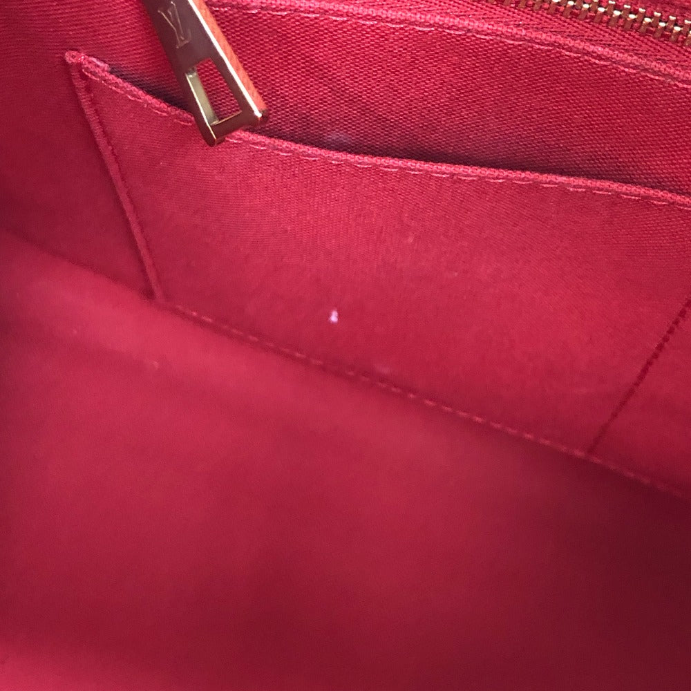LOUIS VUITTON Handbag M45321 leather Brown Monogram Giant Reverse On the Go MM Women Used Authentic