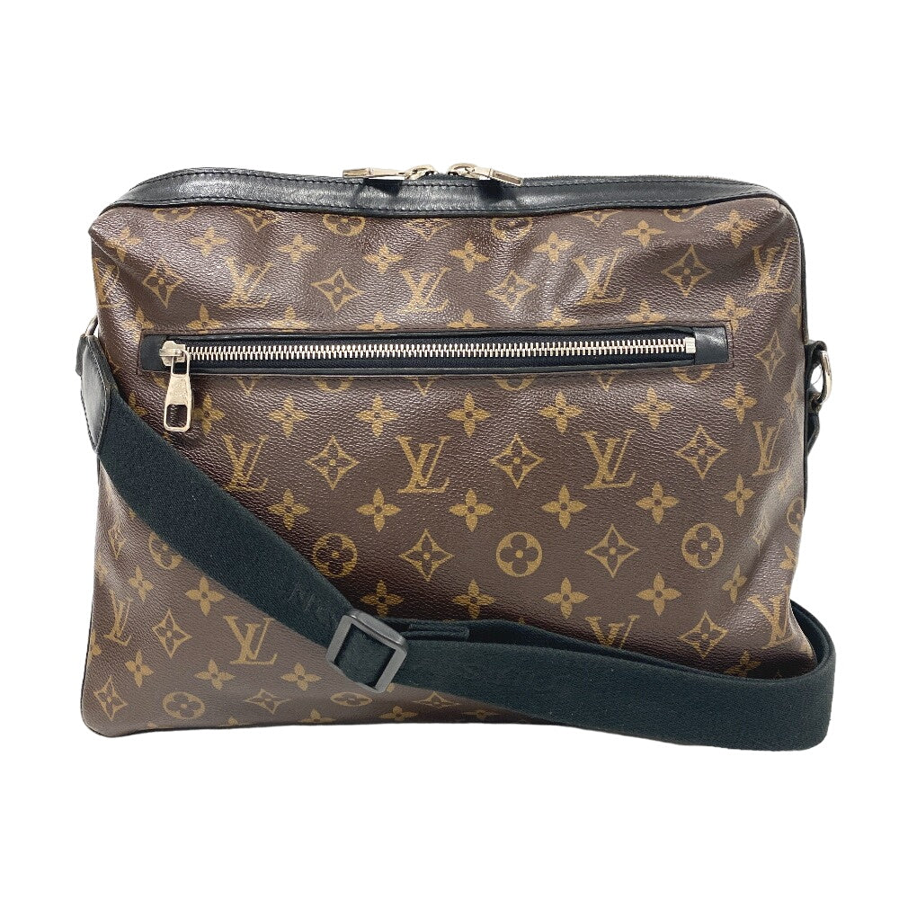 LOUIS VUITTON Shoulder Bag M40387 leather Brown Monogram macacer Torres unisex(Unisex) Used Authentic