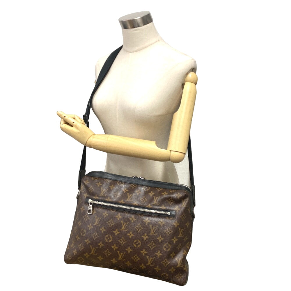 LOUIS VUITTON Shoulder Bag M40387 leather Brown Monogram macacer Torres unisex(Unisex) Used Authentic
