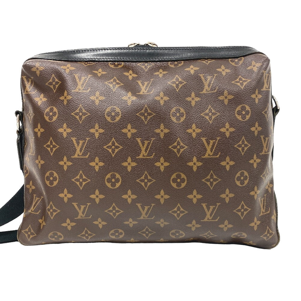 LOUIS VUITTON Shoulder Bag M40387 leather Brown Monogram macacer Torres unisex(Unisex) Used Authentic
