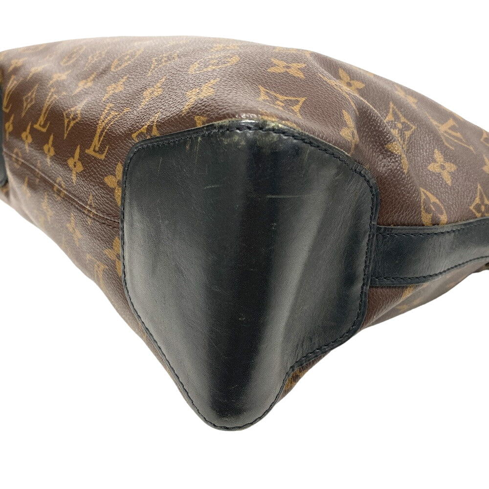 LOUIS VUITTON Shoulder Bag M40387 leather Brown Monogram macacer Torres unisex(Unisex) Used Authentic