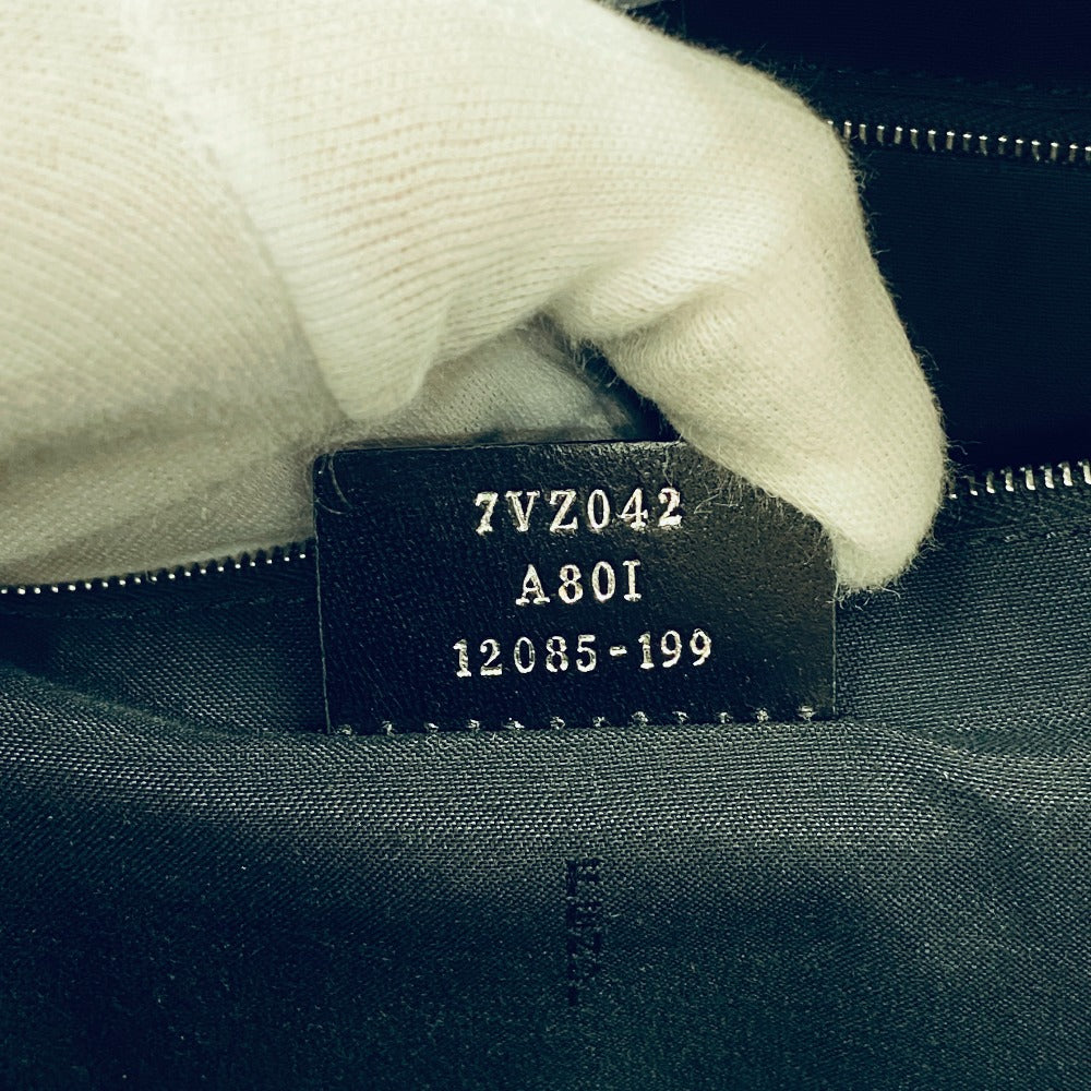 FENDI Backpack 7VZ042 Nylon, Leather Navy monster