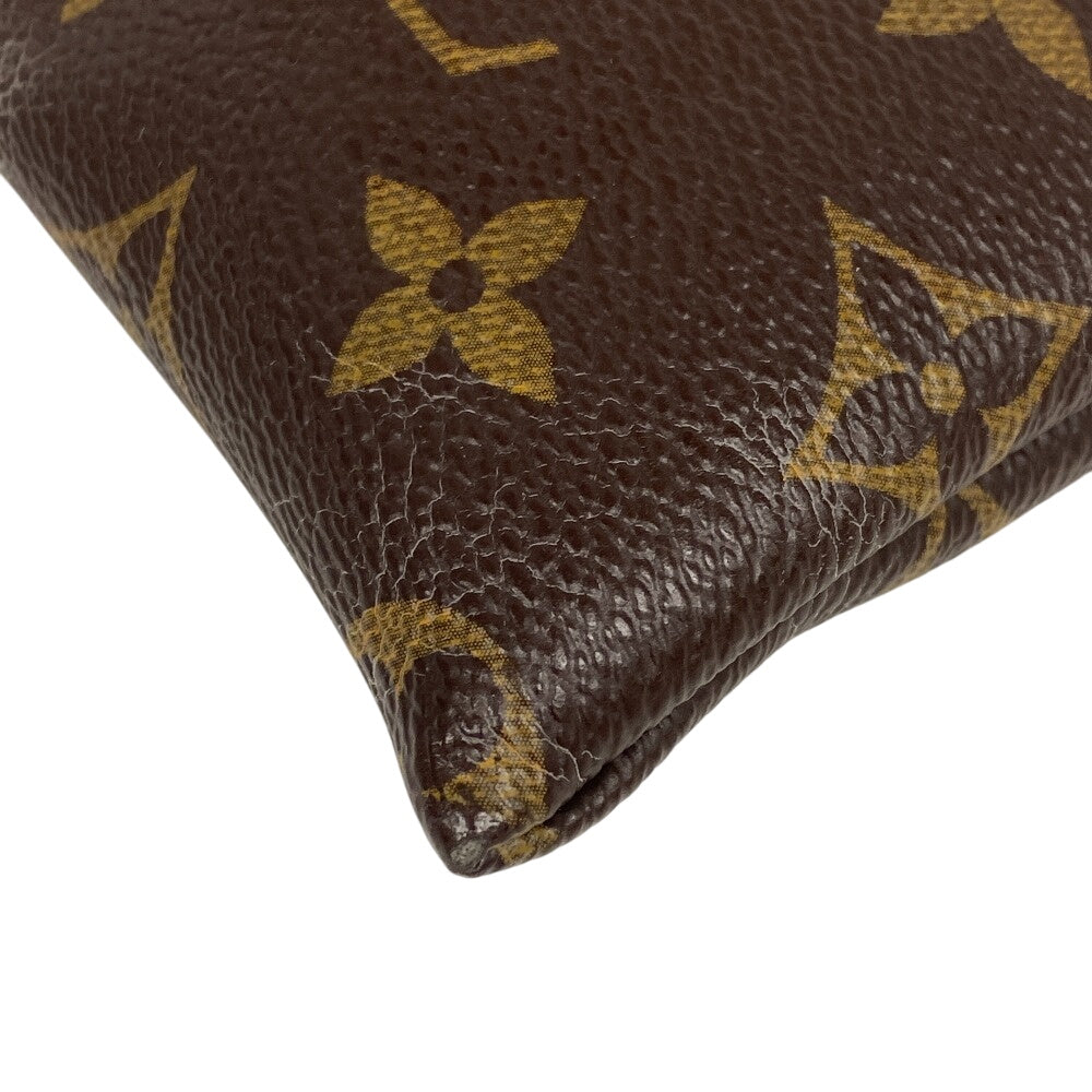 LOUIS VUITTON Pochette M64035 Monogram, Leather Brown Monogram Pochette Tuileries