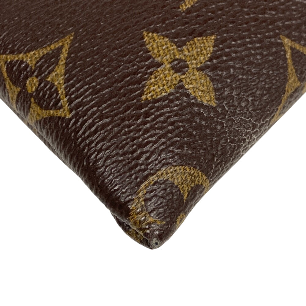 LOUIS VUITTON Pochette M64035 Monogram, Leather Brown Monogram Pochette Tuileries