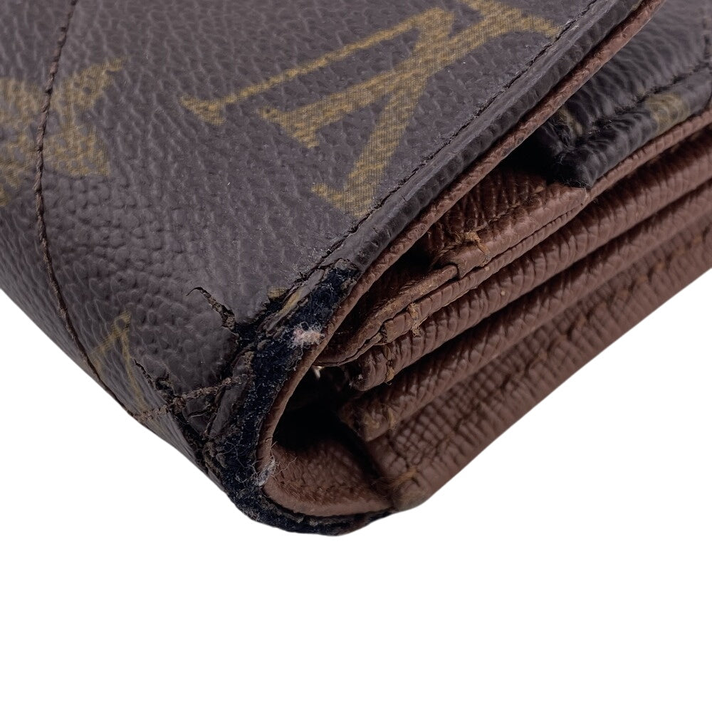 LOUIS VUITTON Long Wallet Purse M66556 Monogram Brown Monogram Etoile Portefeuille Sarah