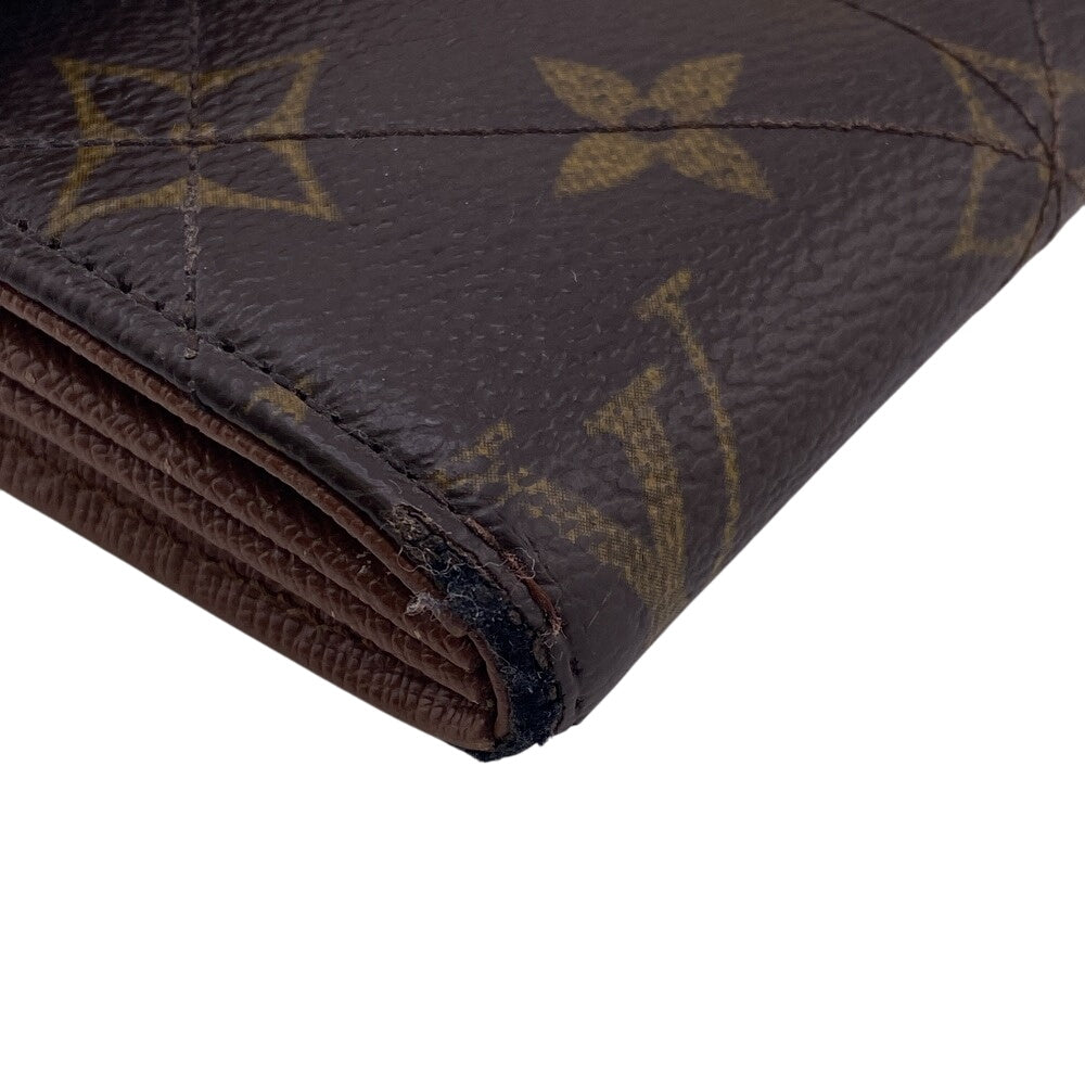 LOUIS VUITTON Long Wallet Purse M66556 Monogram Brown Monogram Etoile Portefeuille Sarah